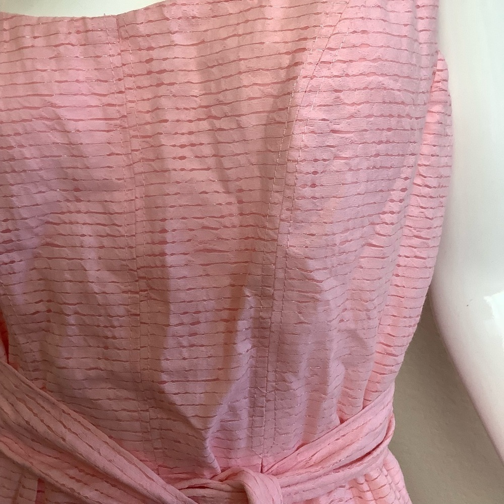 Nine West Pink Sleeveless Dress with Pockets - Picture 4 of 5